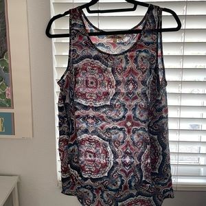 HIPPE ROSE Cute FLOWY tank top